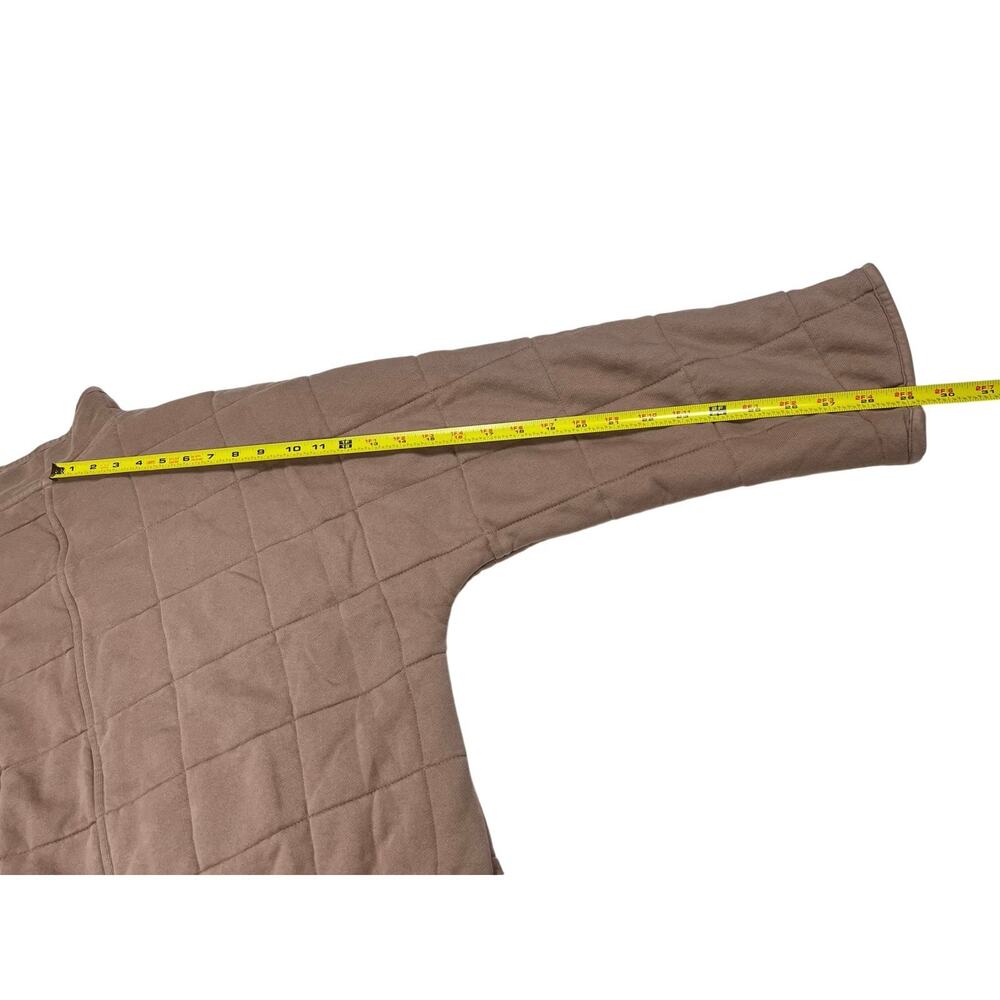Bobi Los Angeles Quilted Jacket in Hazelnut | Size S | NWT | Neutral Minimalist - Picture 7 of 8